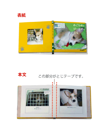 A4たて－表紙と本文の仕上がり